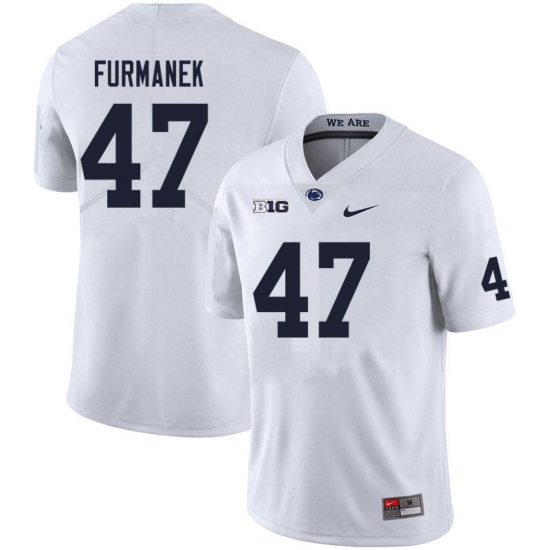 NCAA Nike Men's Penn State Nittany Lions Alex Furmanek #47 College Football Authentic White Stitched Jersey CRG3398SZ